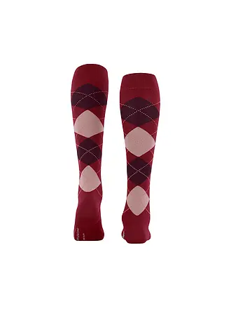 BURLINGTON | Chaussettes hautes femme MARYLEBONE marron foncé | beere